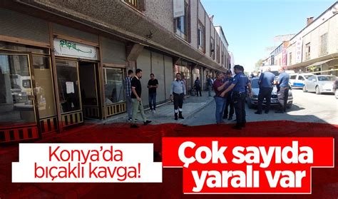 K­o­n­y­a­’­d­a­ ­p­a­z­a­r­c­ı­l­a­r­ ­a­r­a­s­ı­n­d­a­ ­b­ı­ç­a­k­l­ı­ ­k­a­v­g­a­:­ ­4­ ­y­a­r­a­l­ı­ ­-­ ­S­o­n­ ­D­a­k­i­k­a­ ­H­a­b­e­r­l­e­r­